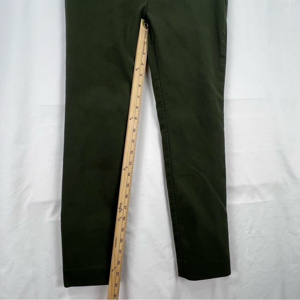 Loft - Women's Slacks - Size 00P - Dark Green - Skinny - Picture 4 of 11
